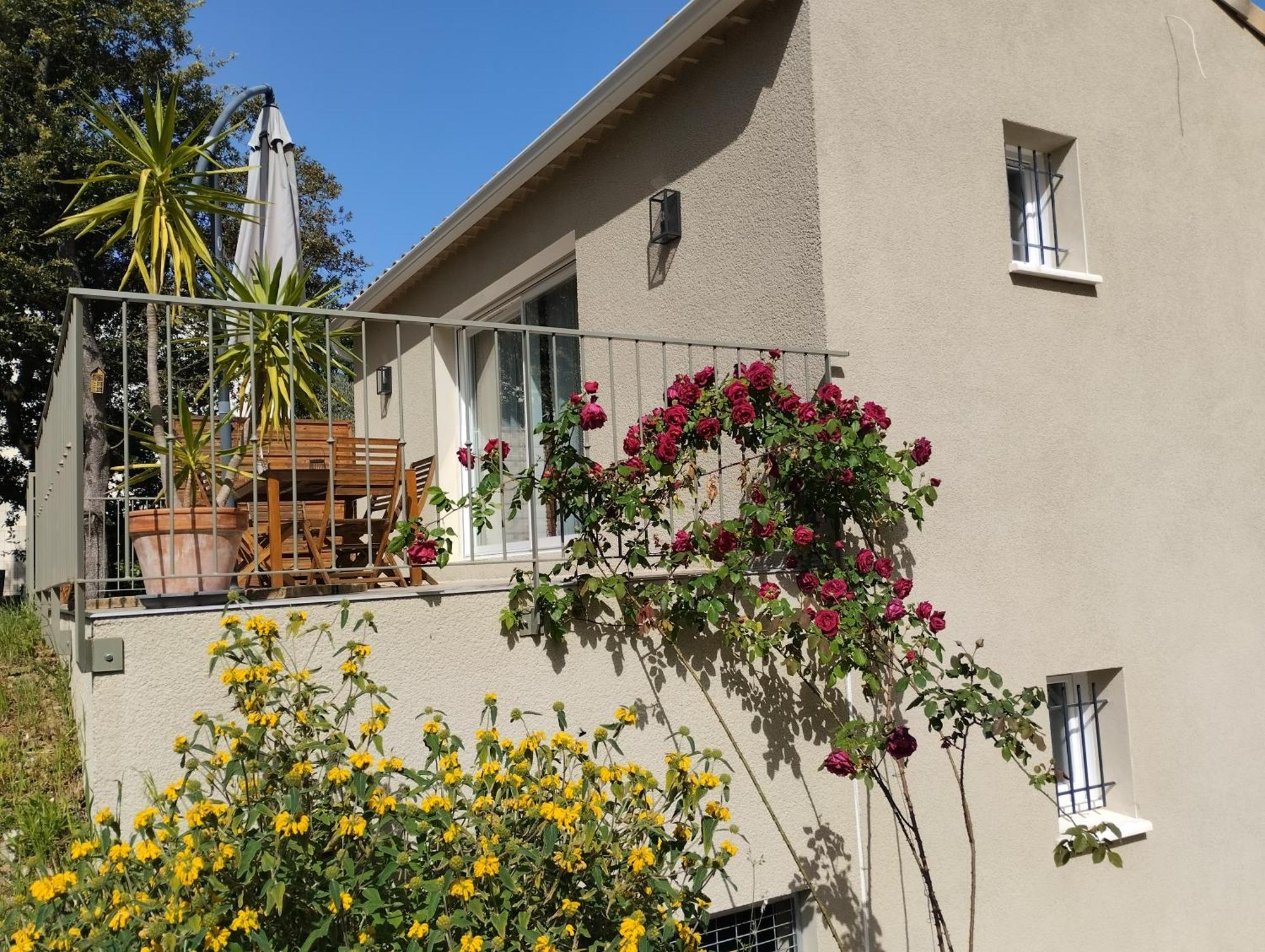 Charmante Maison Avec Jardin Aux Portes Des Gorges De L'Ardeche Saint-Julien-de-Peyrolas Exteriér fotografie